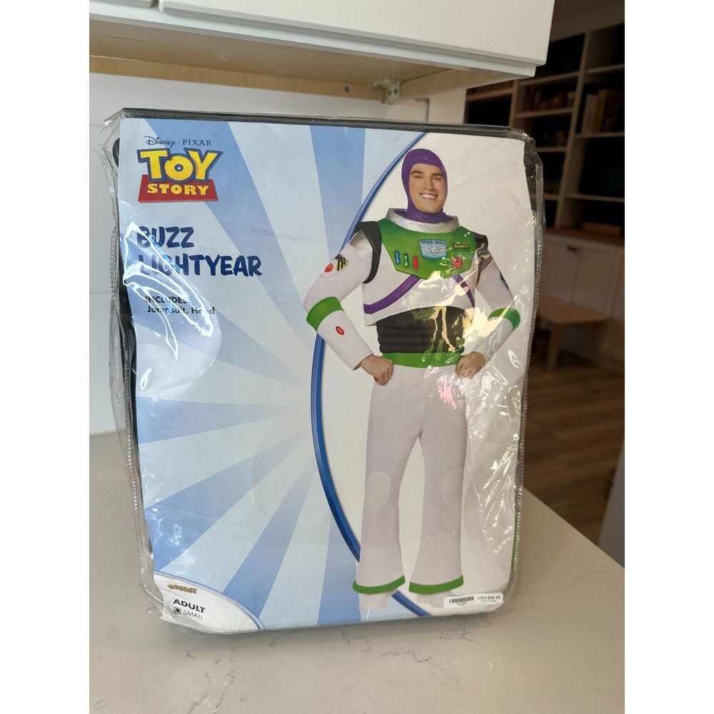 NIB Adult Buzz Lightyear Costume- Adult Small